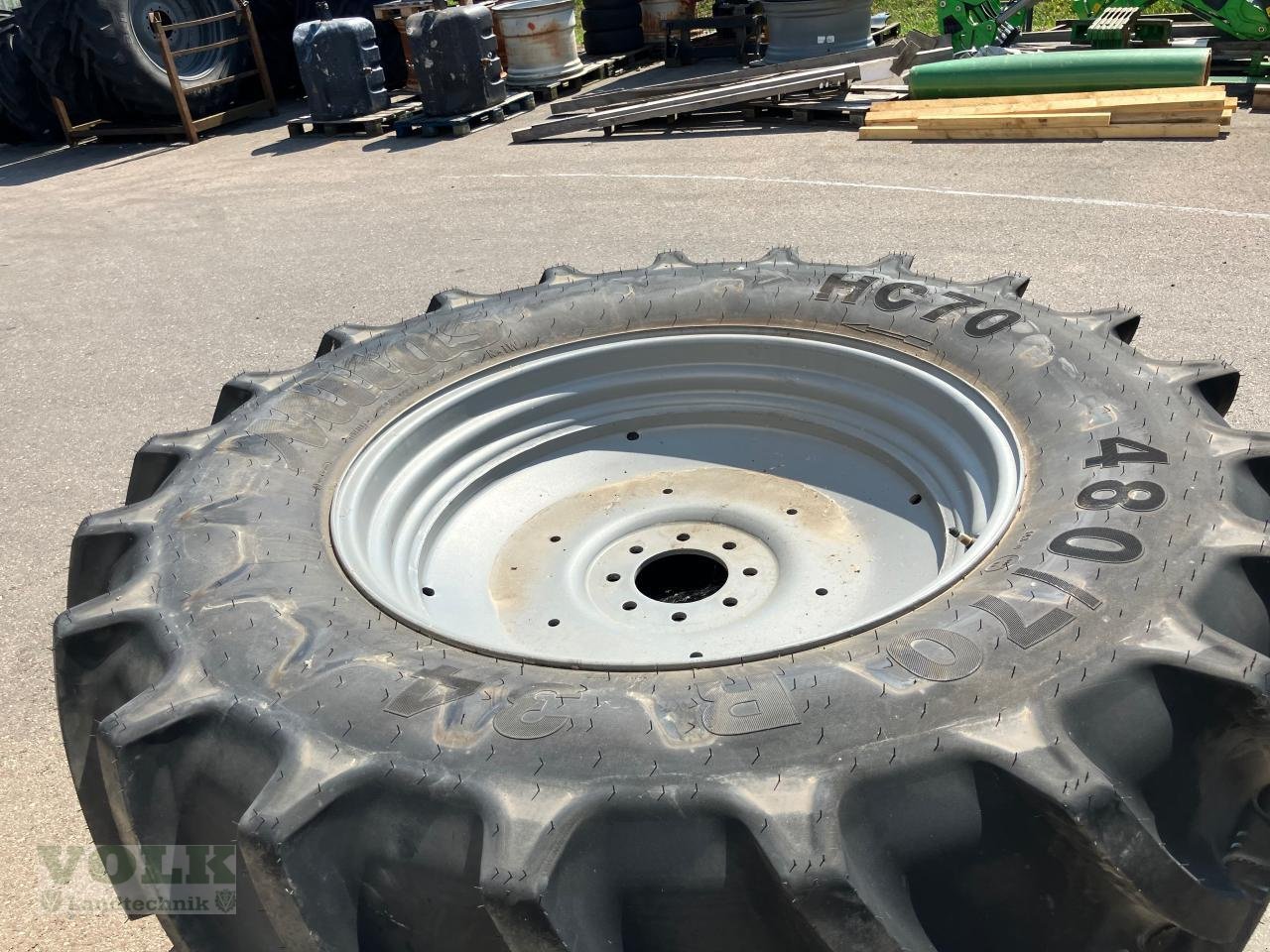 Sonstiges des Typs Deutz-Fahr Kompletträder Reifen 420/70R24 | 480/70R34, Neumaschine in Friedberg-Derching (Bild 9)